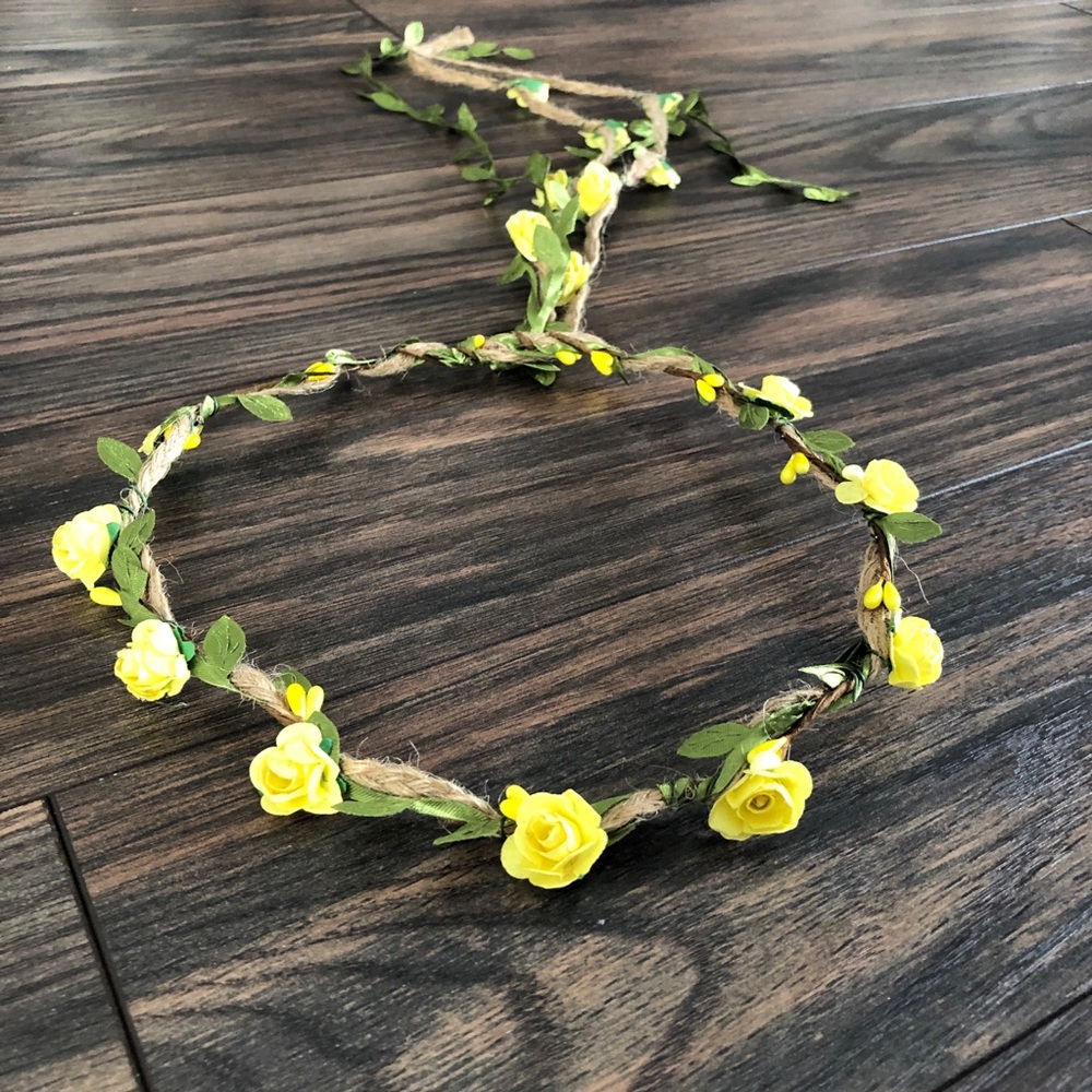 🌸💛Boho Flower Crown/ Headband